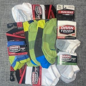 10 Brand New XL and L Darn Tough Socks value $170+